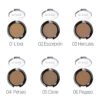 Colores disponibles de bronceador bissú