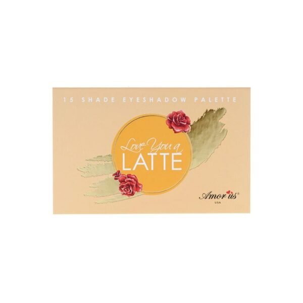 Sombras Love You a Latte con 15 Tonos Amor Us