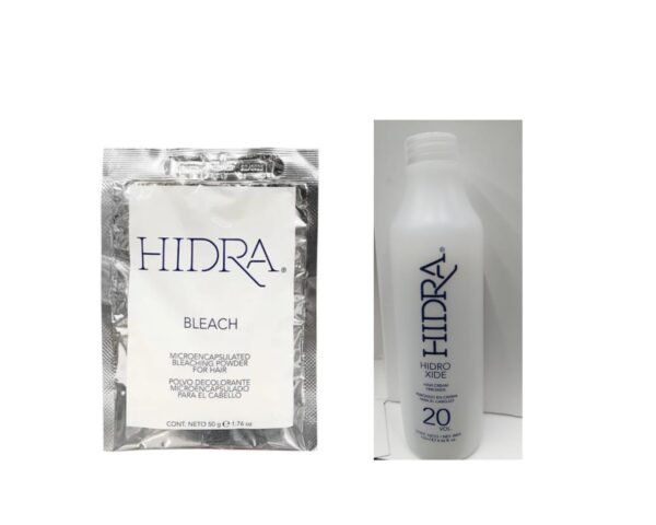 Decolorante y Peróxido Chico Para el Cabello Hidra