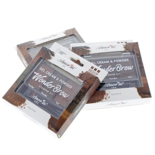 Sombra para Ceja con Gel Wonder Brow Amor Us