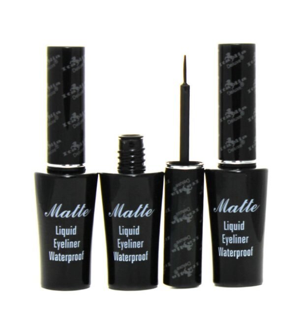 Delineador de Ojos Liquido Negro Mate Italia