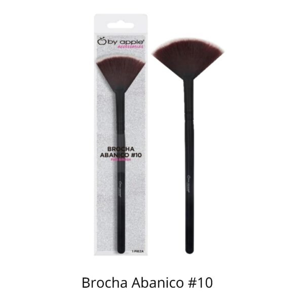 Brocha Profesional de Abanico #10 By Apple