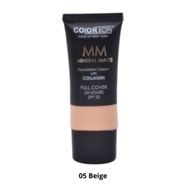 Maquillaje Liquido Mineral Matte con Colágeno Colorton - Image 6