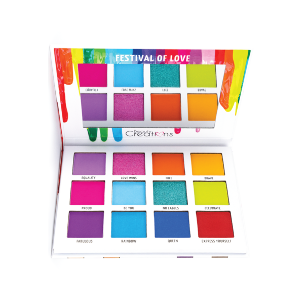 Paleta para Ojos Festival OF Love Beauty Creations