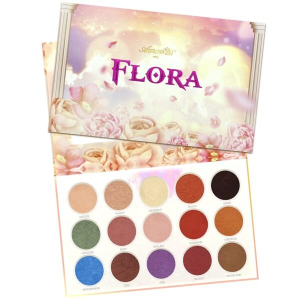 Sombras Flora con 15 Tonos Amor Us