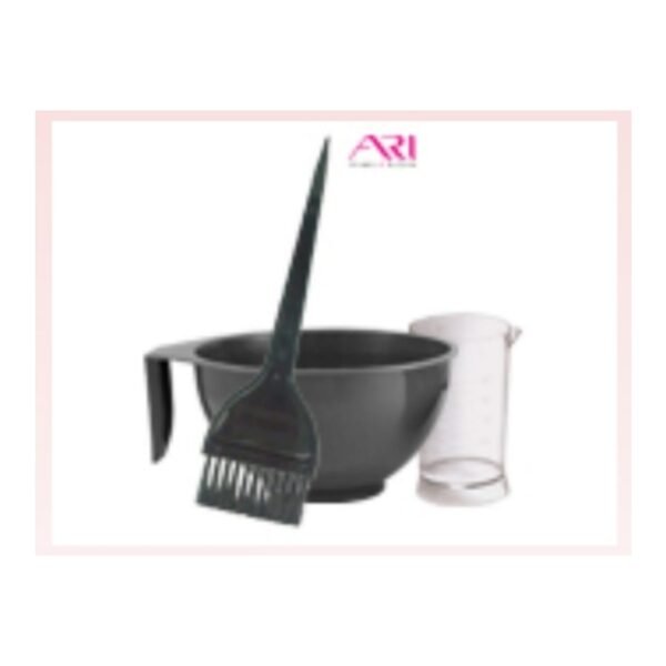 Charola P/Tinte Negro C/Probeta Y Brocha Ari