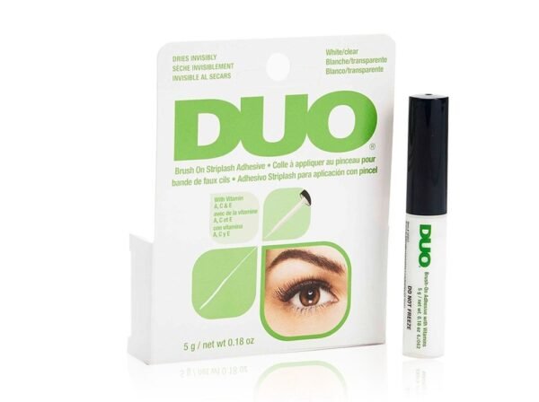 Adhesivo Pegamento Transparente en Brocha Duo