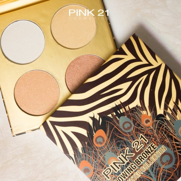 Glowing Bronze Highlighter Pink 21