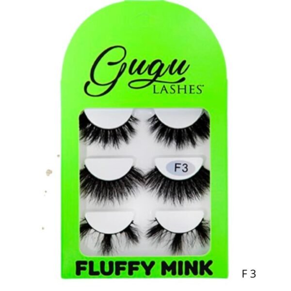 Pestañas Fluffy Mink Gugu Lashes - Image 4