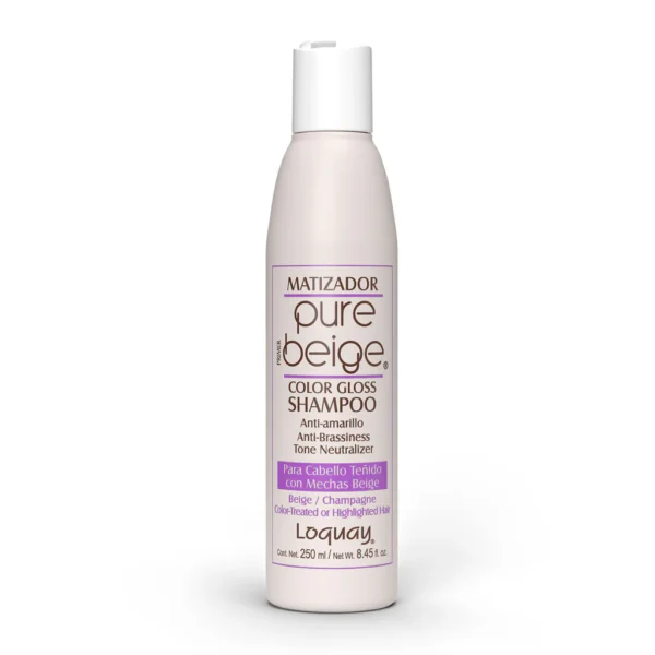 Shampoo Matizador Pure Beige Loquay 250 ml