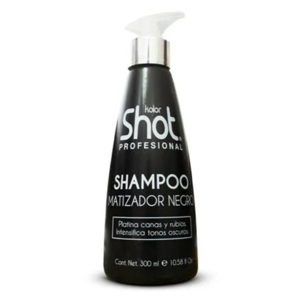 Shampoo Matizador Negro KOLOR SHOT 300 ML