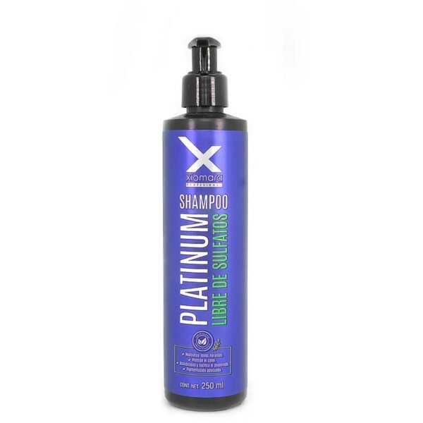 Shampoo Platino Libre De Sulfatos Xiomara